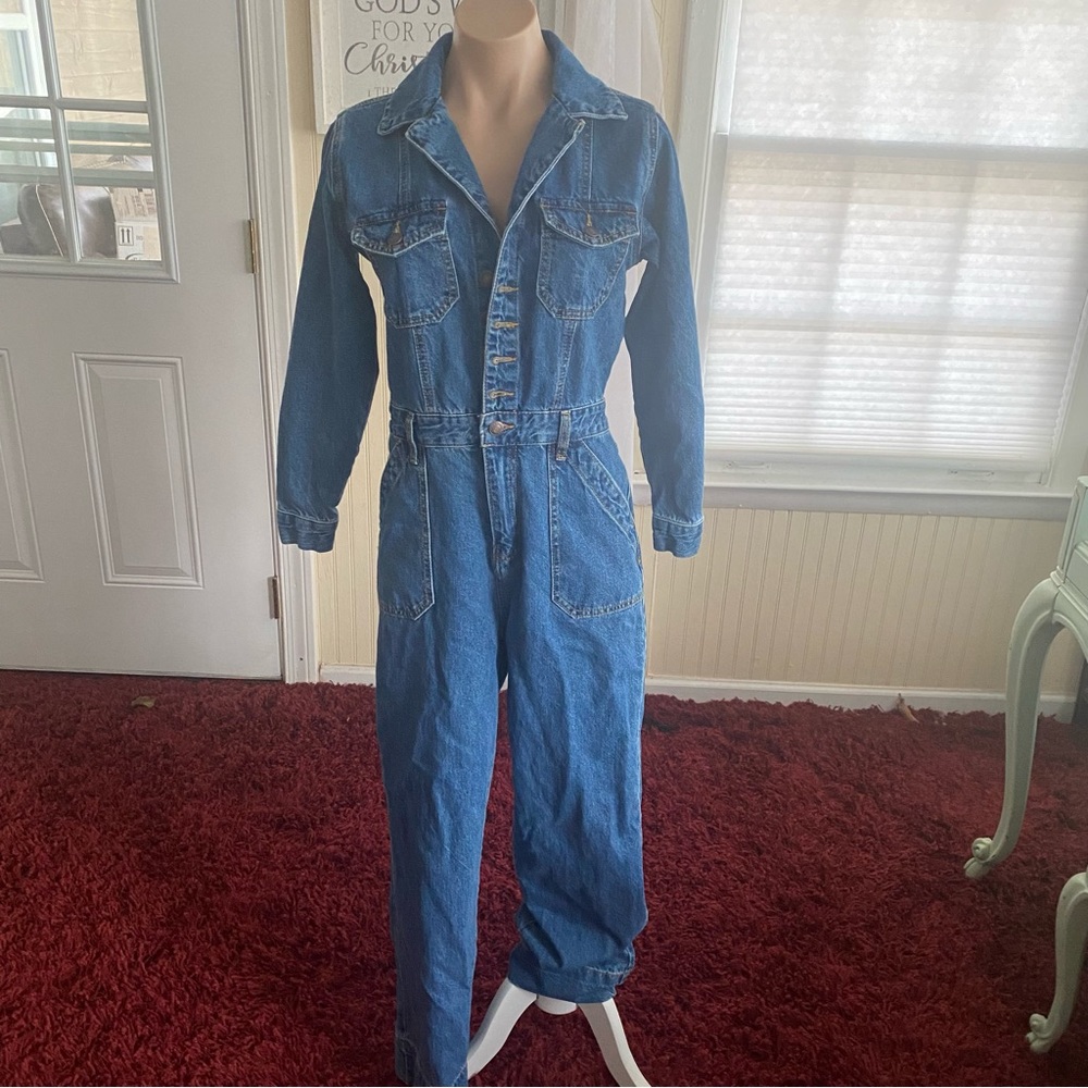 Forever 21 NWOT denim jumper size S